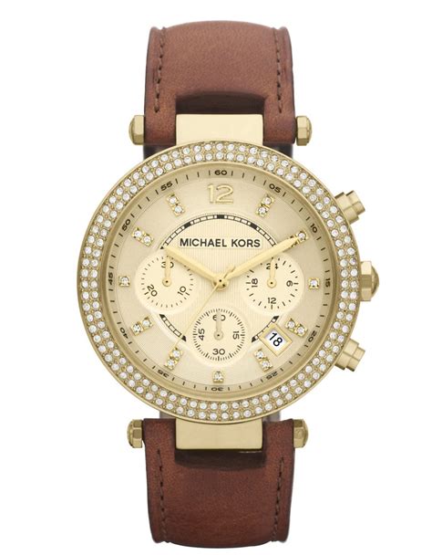 michael kors brown metal watch|Michael Kors Watch band.